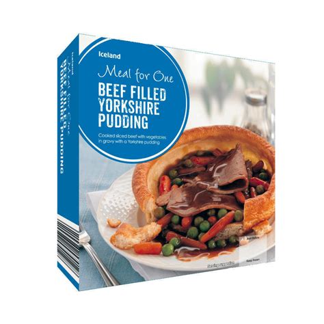 Iceland Meal For One Beef Filled Yorkshire Pudding 320g Traditional