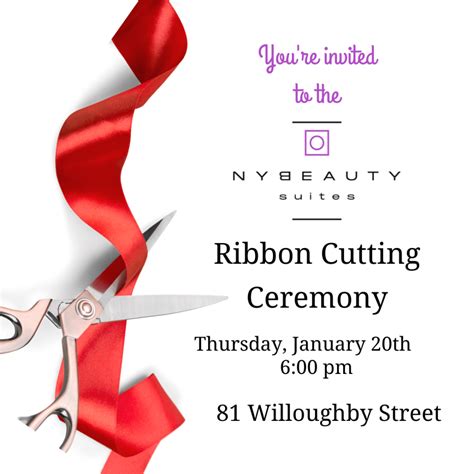 Nybeauty Suites Ribbon Cutting Ceremony Ny Beauty Suites
