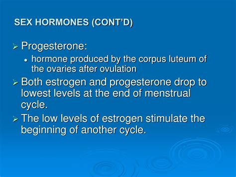 Ppt Sex Hormones Powerpoint Presentation Free Download Free Download