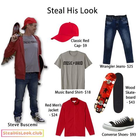 Steal His Look Steve Buscemi Fellow Kids Steal His Look