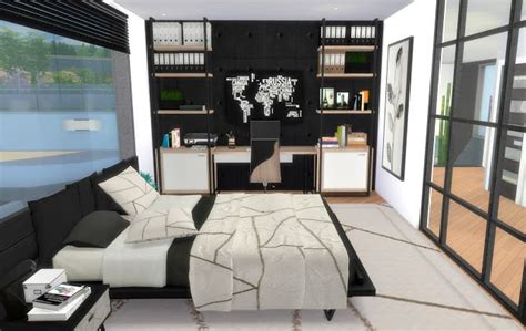 Ideal Ultramodern Mansion Sims 4 Custom Content Sims 4 Casas