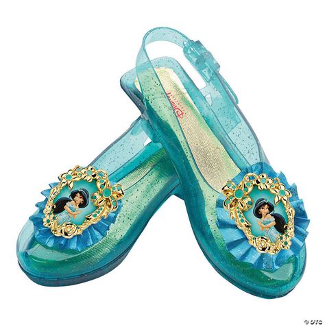 Kids Disneys Aladdin Jasmine Sparkle Shoes Oriental Trading