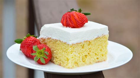 Easy Tres Leches Cake Recipe Three Milk Cake Youtube