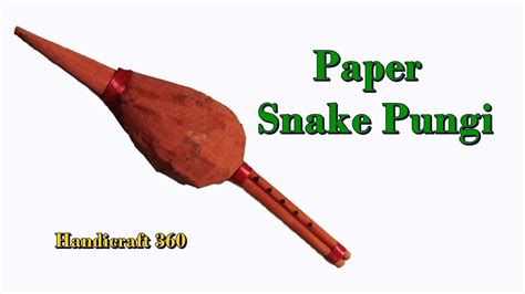 Paper Snake Been How To Make Snake Charmers Flute With Paper Paper