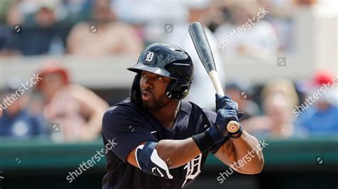 Detroit Tigers Christin Stewart Bats During Editorial Stock Photo