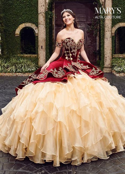 Velvet Charro Quinceanera Dress By Alta Couture Mq3037 Mexican Quinceanera Dresses Quince