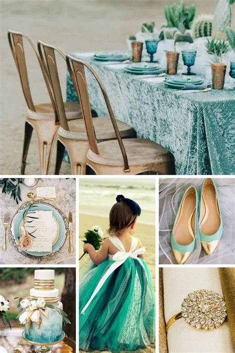 Turquoise Gold Wedding Google Search Turquoise Wedding Decorations