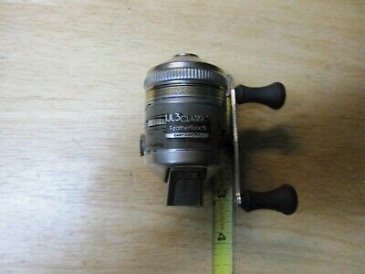 Clean Nice Zebco Ul Classic Feathertouch Mini Reel Serviced Ready To
