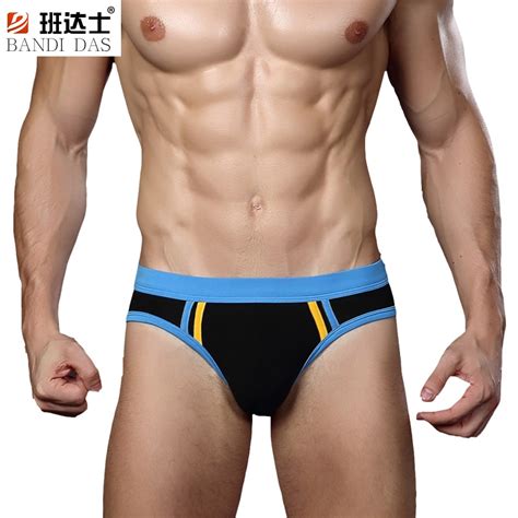 buy mens sexy penis pouch briefs breathable modal panties casual man male brand