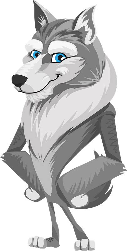 Top 126 Wolf Cartoon Clipart