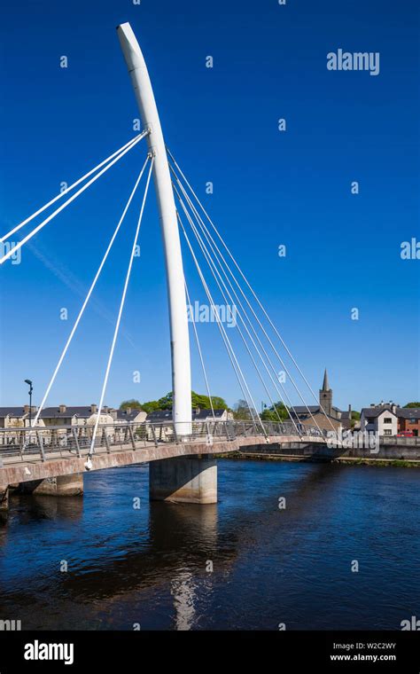 Ireland County Mayo Ballina The New River Bridge Stock Photo Alamy
