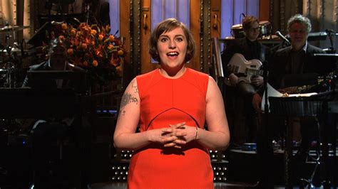 Watch Saturday Night Live Highlight Monologue Lena Dunham On The Sex