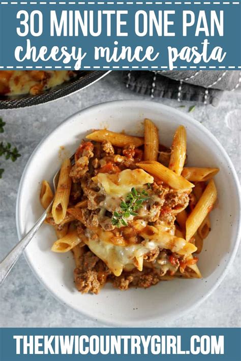 Maybe you would like to learn more about one of these? Cheesy One Pan Mince Pasta | Recipe | Healthy beef recipes ...