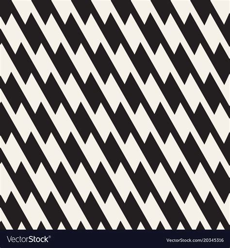 Zigzag Lines Surface Jagged Stripes Seamless Vector Image