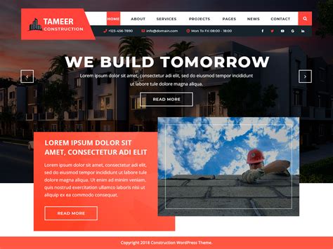 A wordpress page builder can be a great way to create and design a beautiful site. Best Responsive Construction WordPress Theme for Builders
