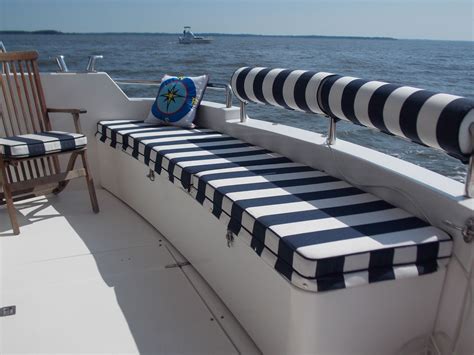 Boat cover (or tarp) support. DIY cockpit cushions & rail covers in a truly nautical ...