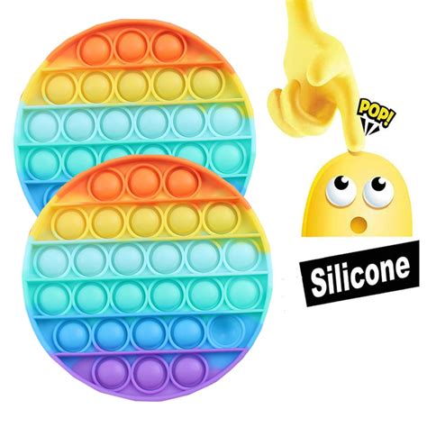 Choose from contactless same day delivery, drive up and more. 2pcs Pop It Fidget Toy, Doingart Push Pop Bubble Fidget ...