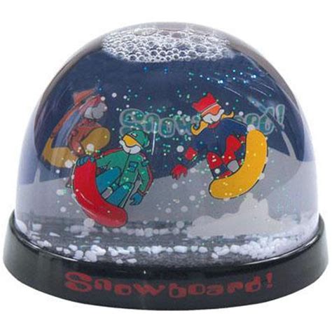 Promotional Plastic Snow Globe With Acrylic Insert