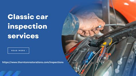 Classic car inspection services | Quick Market