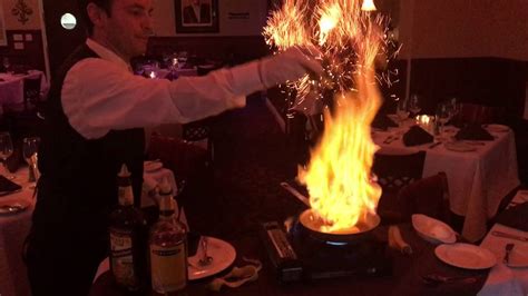 how to make a bananas foster table side at rhythm kitchen seafood and steaks in las vegas youtube