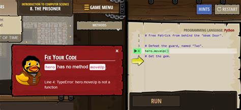 Codecombat web development level 13 tutorial with answers. Solved Intro to Computer Science Level 8 BUG - Bugs ...