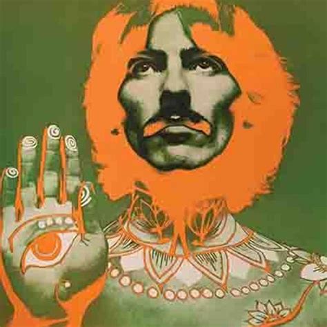 Vintage 1967 George Harrison The Beatles Poster Digital Art Etsy