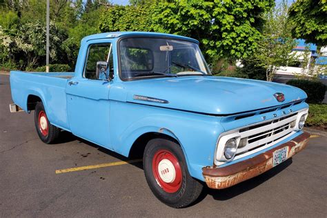 No Reserve 1962 Ford F 100 For Sale On Bat Auctions Sold For 5900