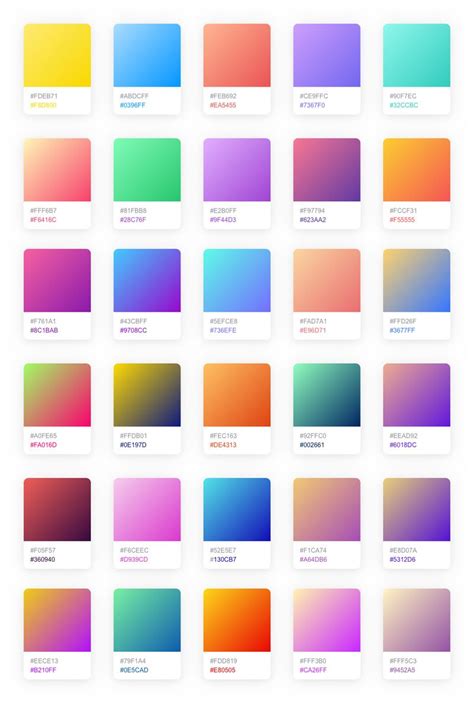 √ Neon Color Hex Codes