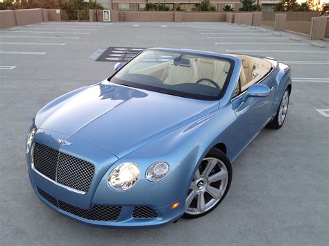 Bentley Continental Gt Light Blue