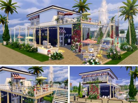 The Sims Resource Beach Bar The Sparkle By Lhonna Sims