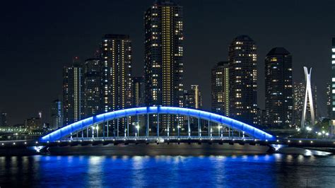 2560x1440 Bridge Eitai Tokyo Japan 1440p Resolution Wallpaper Hd