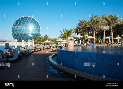 The Aldar Headquarters Building In Abu Dhabi Stock Photo Alamy