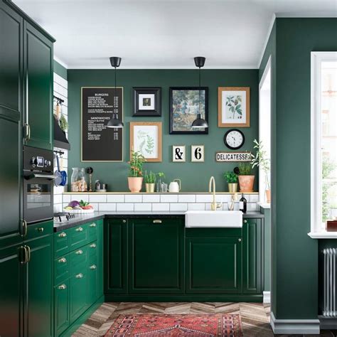 Green bright kitchen wall colors. 9 Kitchen Wall Color Ideas To Refresh Your Kitchen