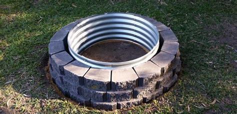 How To Build A Firepit With Castlewall Block Some Like A Project