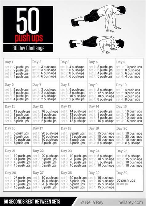 The 50 Push Ups Challenge😍 Push Up Challenge Workout Challenge 50