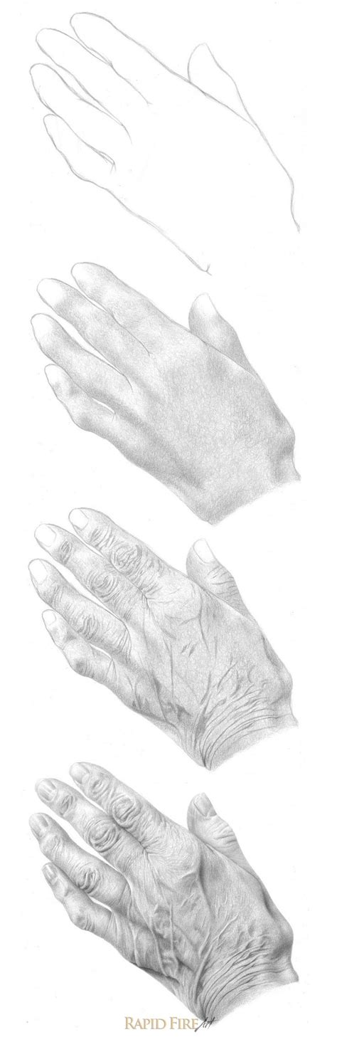 Tutorial How To Draw Realistic Hands Nails And Skin