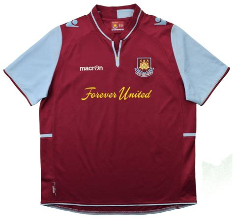 Check out the newest west ham united home & away football shirts and kits for adults & kids at sports direct. 2012-13 WEST HAM UNITED SHIRT S Football / Soccer ...