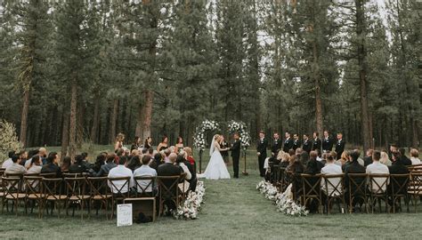 This Stunning Forest Wedding Takes Place At A Dream Mountain Venue