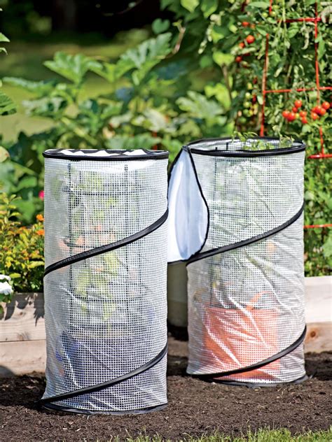 Plant Cover Pop Up Grow Bag Accelerator Plant Covers