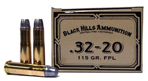 Black Hills 32 20 Winchester 115gr Fpl Ammo For Sale Ventura Munitions