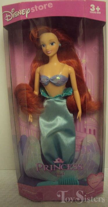 Disney Store Little Mermaid Ariel Main Release Doll 1 Toy Sisters