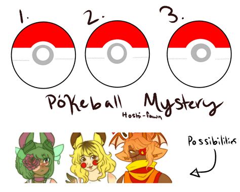 Pokemon Hoshifawn Mystery Pokeballs By Tragicdreamcollector On Deviantart