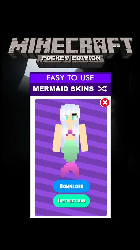 Mermaid Skins For Minecraft Pe Apk Für Android Herunterladen