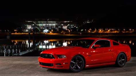 Download Wallpaper 1920x1080 Ford Mustang Gt Red Tails Ford Mustang