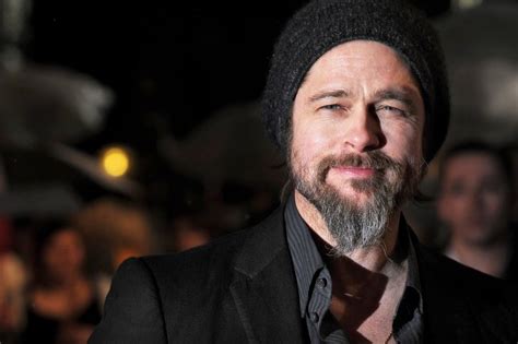 Brad pitt recently got rid of that shaggy beard. Brad Pitt: Bad Celebrity Facial Hair - AskMen