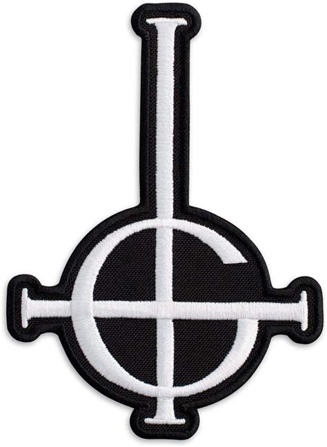 Ghost Bc Grucifix Cross Symbol Heavy Metal Doom Hard Rock Band