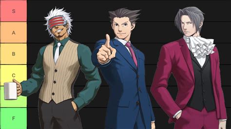Old Ranking Ace Attorney S Characters Cases Soundtracks And Games