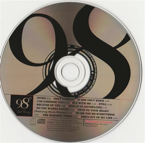 98° 98° And Rising 1998 Cd Discogs