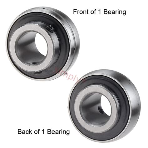 Uc205 16 Imperial Bearing Insert With 1 Inch Bore 52mm Outside Dia Ebay