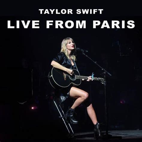 Taylor Swift Death By A Thousand Cuts Live From Paris Lyrics